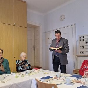 Ökumenischer Austausch der Pfarrkaffee Senioren!